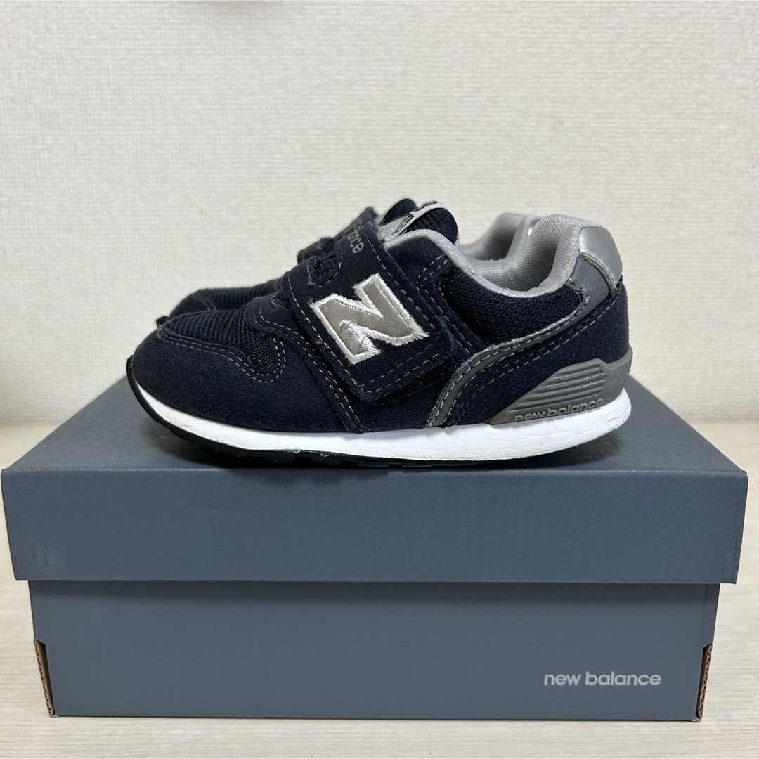 New Balance(ニューバランス)のニューバランス 996 キッズシューズ ネイビー 14.5cm キッズ/ベビー/マタニティのベビー靴/シューズ(~14cm)(スニーカー)の商品写真