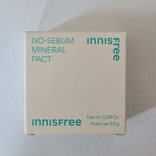 イニスフリー(Innisfree)の【新品未開封】イニスフリー ノーセバム ミネラルパクトS 8.5g(フェイスパウダー)