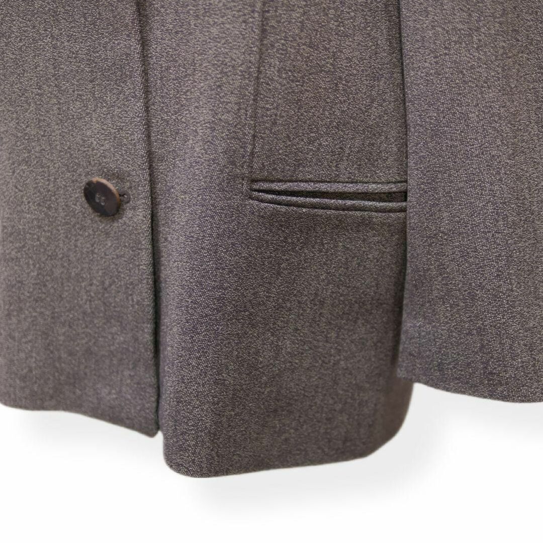 KRIZIA(クリツィア)の美品 クリツィア セットアップ スカート ジャケット スーツ 羊毛 ブラウン L レディースのフォーマル/ドレス(スーツ)の商品写真