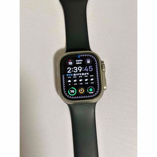 Apple Watch - アップル Apple Watch Ultra 49mm チタニウム ブルー グレ