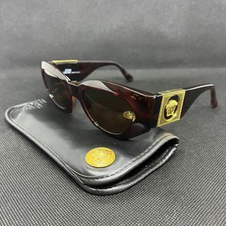 希少⭐️VERSACE サングラス メデューサ　MOD420/C COL.900(サングラス/メガネ)