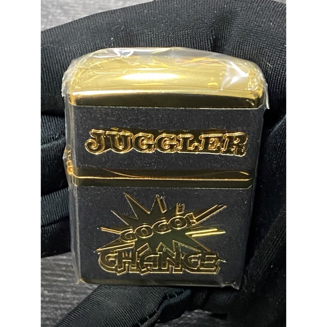 zippo ジャグラー ゴールド 特殊加工 ブラック 希少モデル 2023年製 エンタメ/ホビーのテーブルゲーム/ホビー(パチンコ/パチスロ)の商品写真