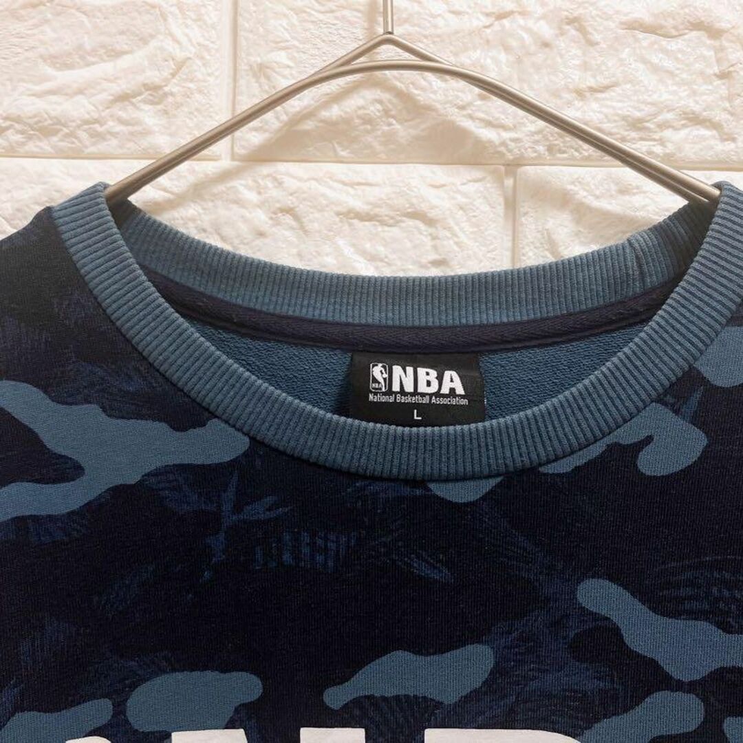 NBA エヌビーエー スウェット L アメカジ ストリート 古着 メンズのトップス(スウェット)の商品写真