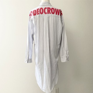 ロデオクラウンズ(RODEO CROWNS)のロデオクラウンズ　背中ロゴ　ロングシャツ(シャツ/ブラウス(長袖/七分))