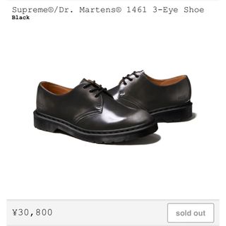 Supreme - Supreme × Dr.Martens 1461 3 Eye Shoe