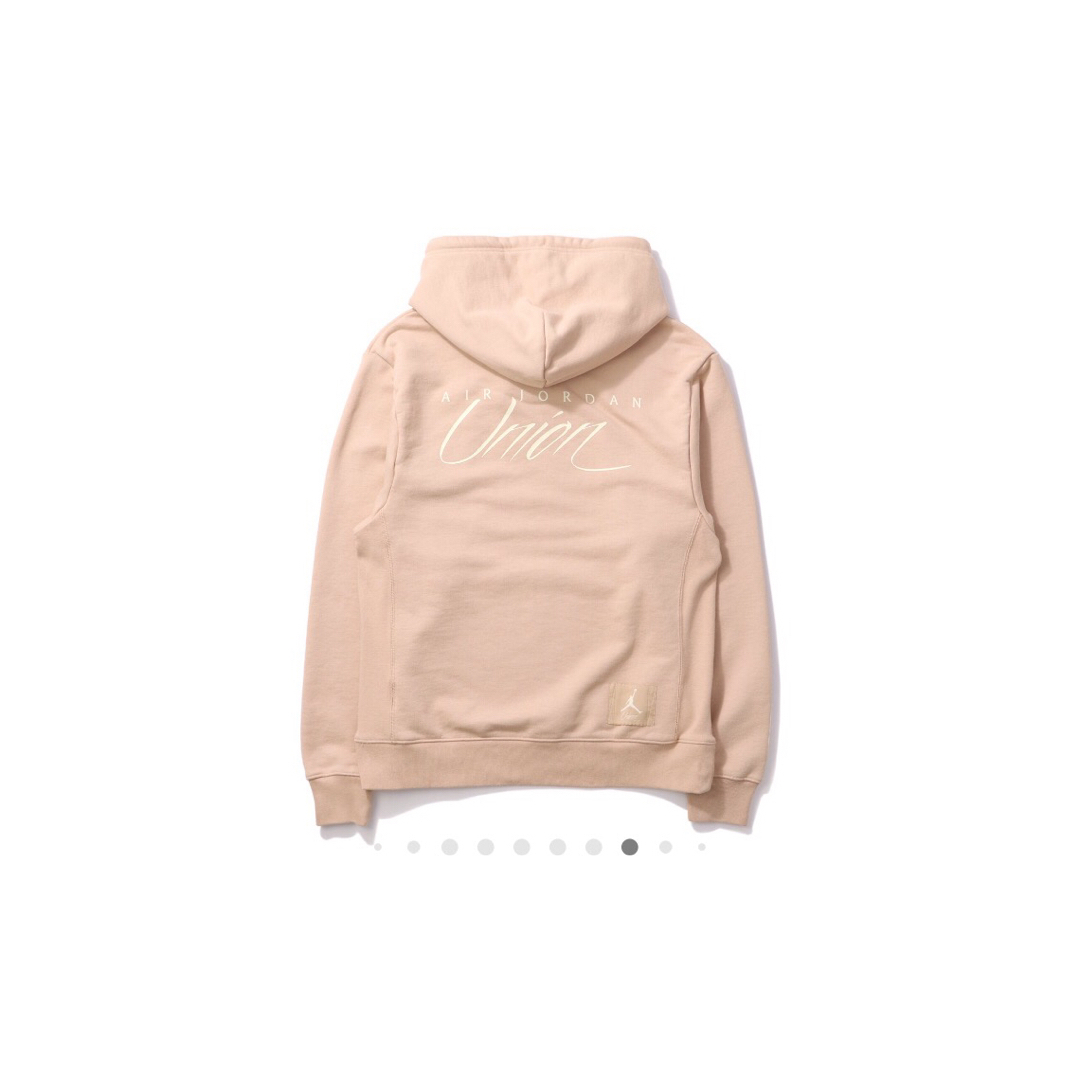 NIKE(ナイキ)のNIKE JORDAN UNION FLEECE HOODIE BEIGE XS メンズのトップス(パーカー)の商品写真