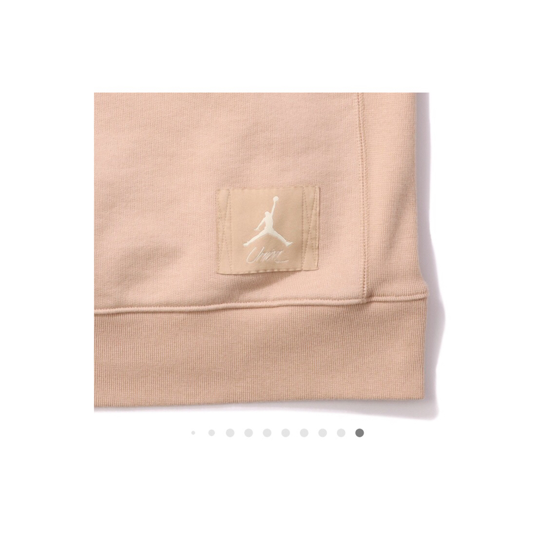 NIKE(ナイキ)のNIKE JORDAN UNION FLEECE HOODIE BEIGE XS メンズのトップス(パーカー)の商品写真