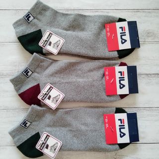 FILA フィラ メンズスニーカーソックス 25～27cm