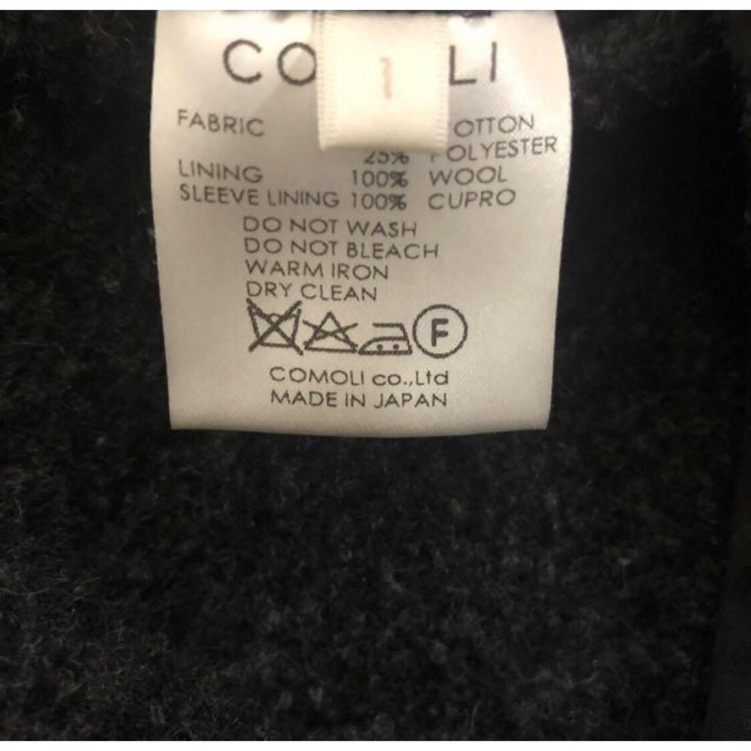 COMOLI(コモリ)のタグ付き　希少　美品　COMOLI　Hooded Coat メンズのジャケット/アウター(モッズコート)の商品写真