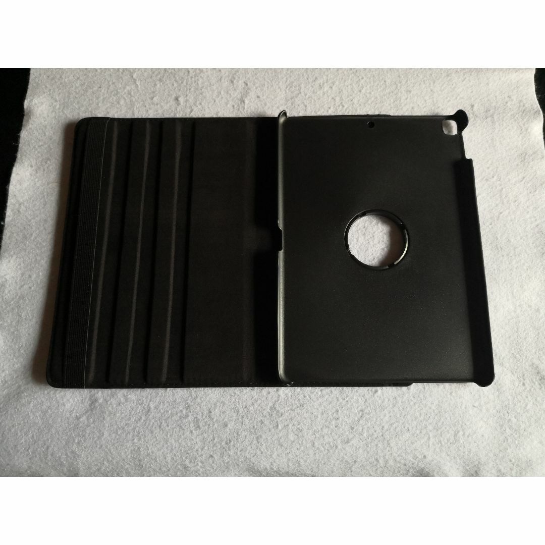 BCフィルムとiPad 9/8/7( 10.2インチ) ブラック ケース スマホ/家電/カメラのスマホアクセサリー(iPadケース)の商品写真
