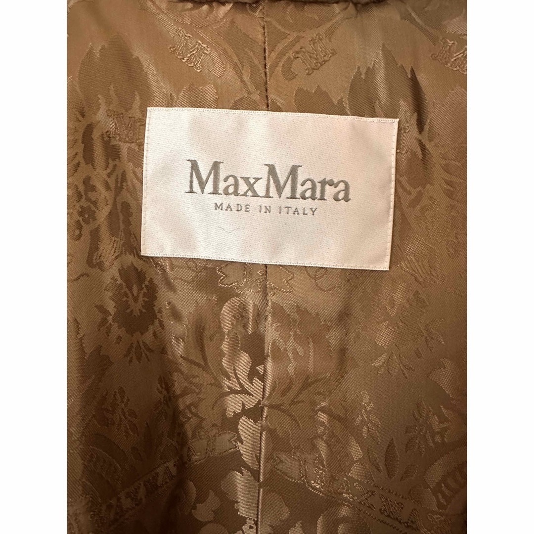 Max Mara(マックスマーラ)のMax Mara カシミヤ テディベアコートNuevo カシャメディオ XS レディースのジャケット/アウター(毛皮/ファーコート)の商品写真