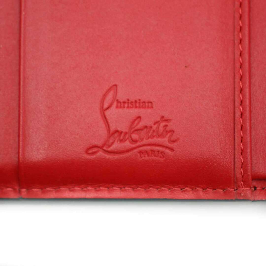 Christian Louboutin(クリスチャンルブタン)のChristian Louboutin クリスチャンルブタン スパイクスタッズ コンパクトレザーウォレット 財布 ブラック レディースのファッション小物(財布)の商品写真