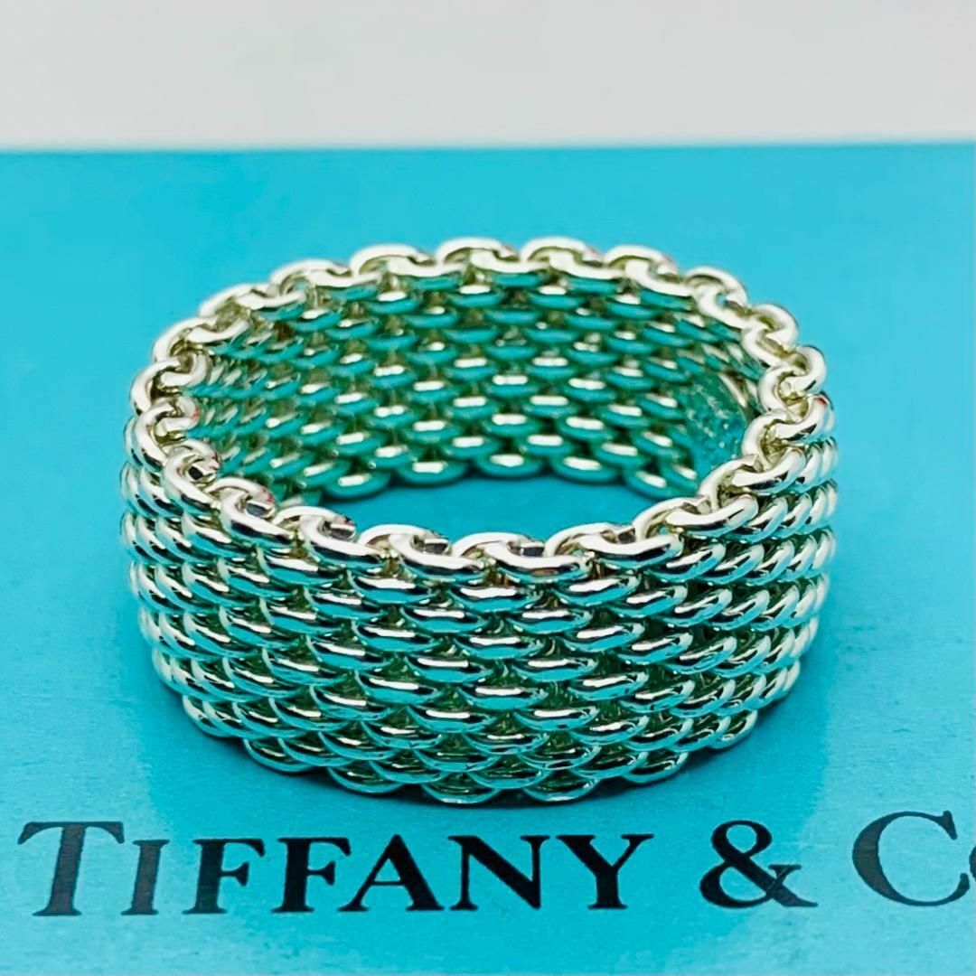 Tiffany & Co.(ティファニー)のC182 極美品 ティファニー サマセット リング 指輪 サイズ 17 号 レディースのアクセサリー(リング(指輪))の商品写真