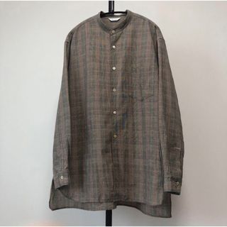 コモリ(COMOLI)の19ss 試着のみ　WELLDER　BAND COLLAR SHIRT(シャツ)