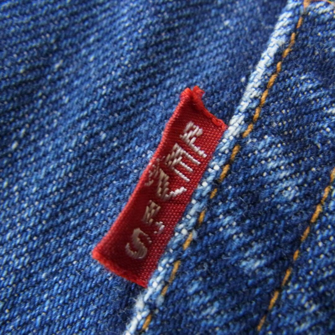 Levi's(リーバイス)のLevi's リーバイス ヴィンテージ オリジナル 501 66前期 ボタン裏刻印6 ビッグE ストレート デニム パンツ インディゴブルー系 サイズ表記無【中古】 メンズのパンツ(その他)の商品写真