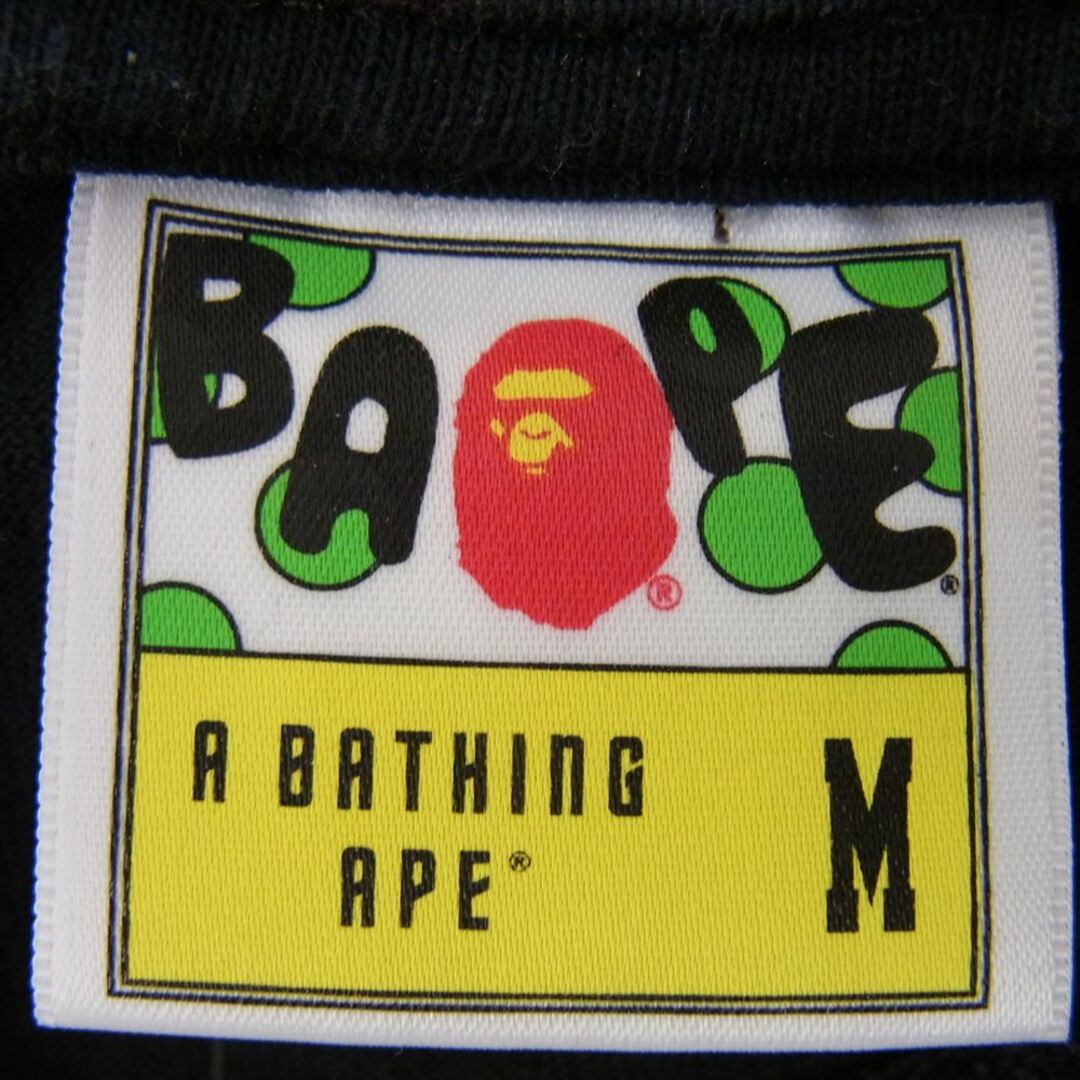 A BATHING APE(アベイシングエイプ)のA BATHING APE アベイシングエイプ MILO SUBWAY 半袖 プリント Tシャツ ブラック系 M【中古】 メンズのトップス(シャツ)の商品写真