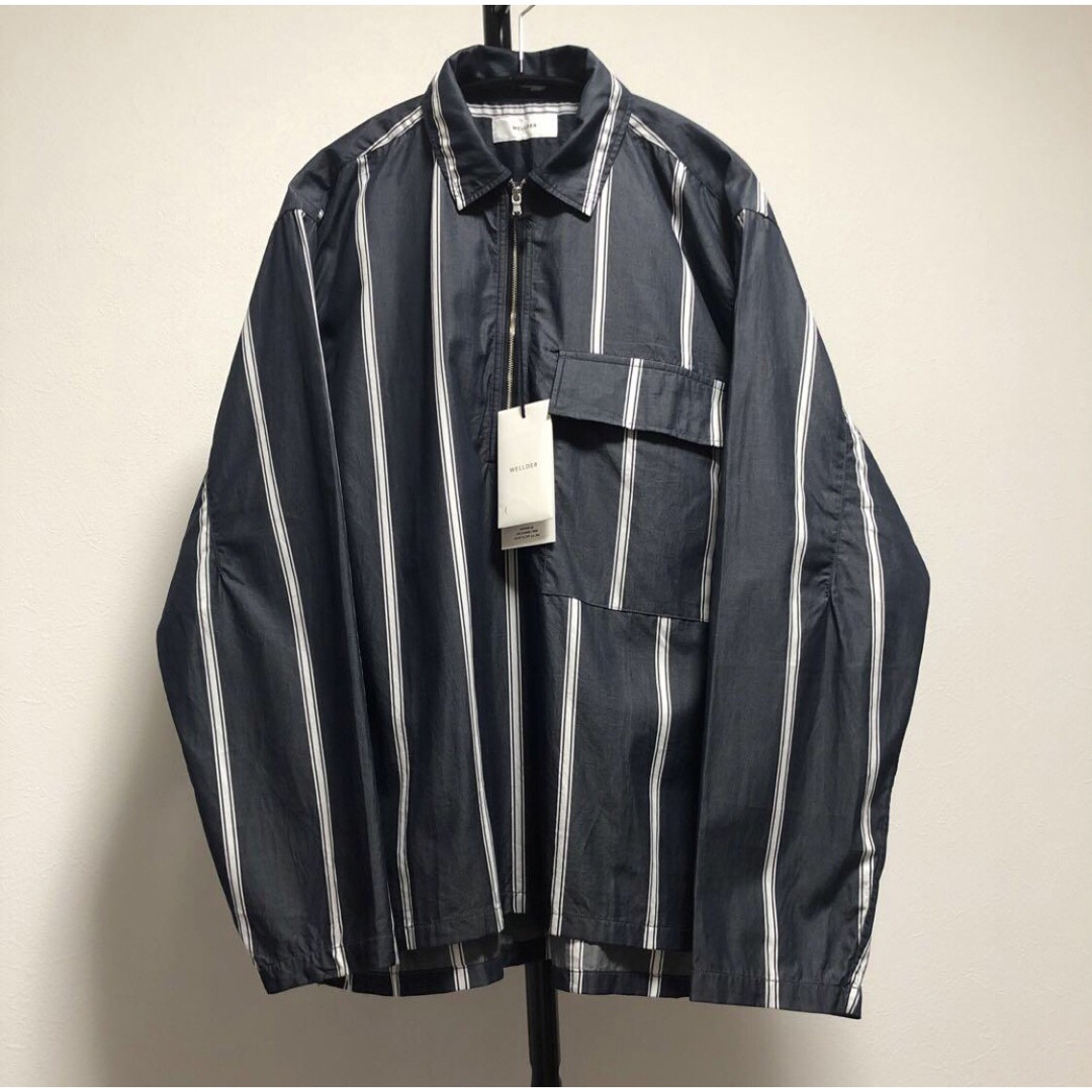 COMOLI(コモリ)の新品未使用　タグ付　WELLDER　HALF ZIP  SHIRTS  メンズのトップス(シャツ)の商品写真