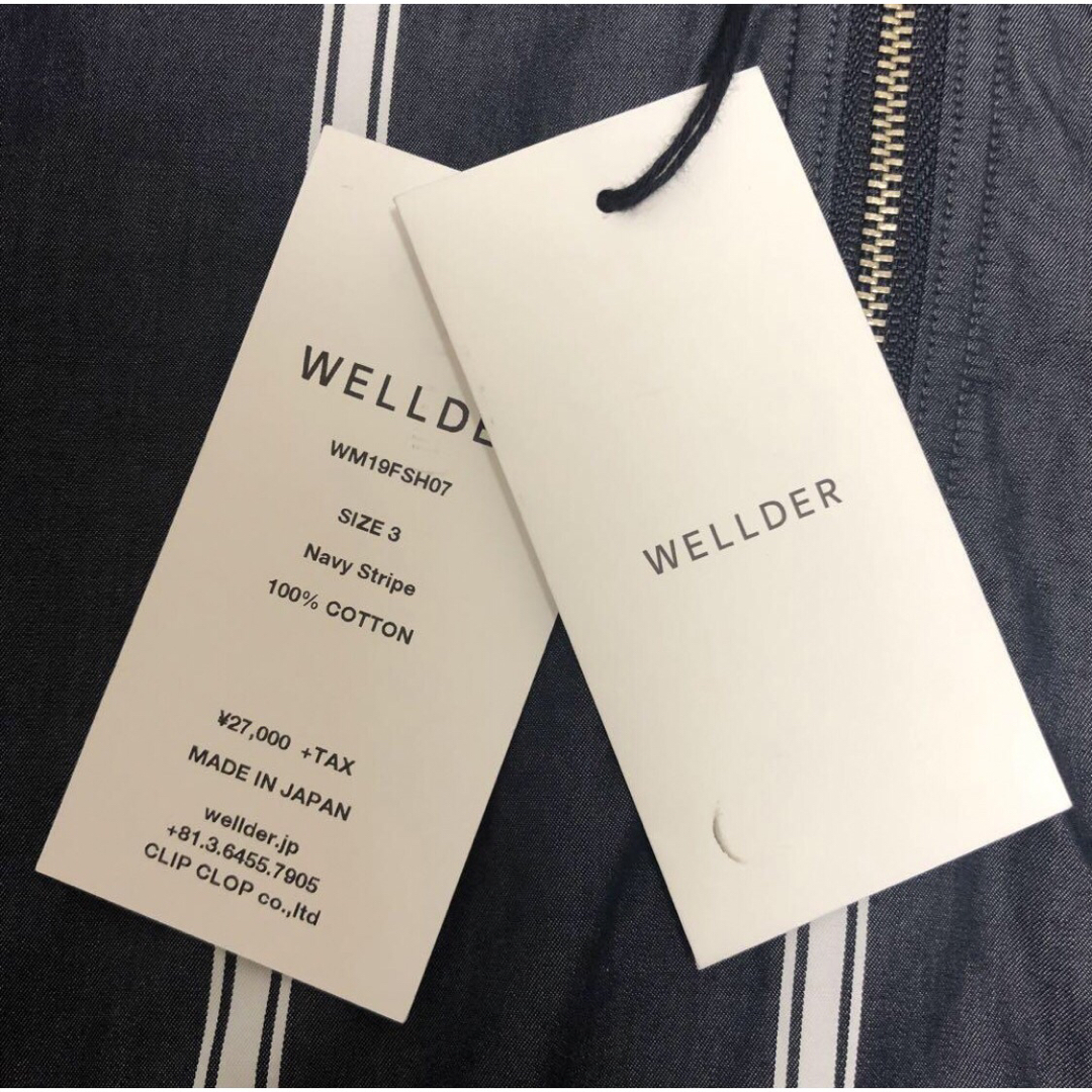 COMOLI(コモリ)の新品未使用　タグ付　WELLDER　HALF ZIP  SHIRTS  メンズのトップス(シャツ)の商品写真