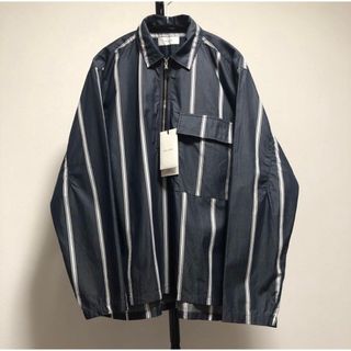 コモリ(COMOLI)の新品未使用　タグ付　WELLDER　HALF ZIP  SHIRTS (シャツ)