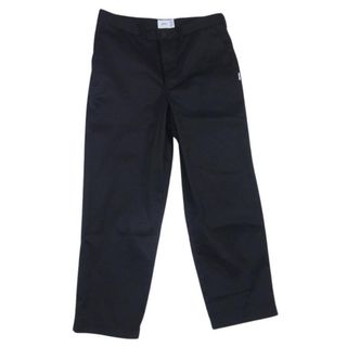 ダブルタップス(W)taps)のWTAPS ダブルタップス 23AW 232BRDT-PTM06 WRKT2002 / TROUSERS / CTPL. TWILL ツイル トラウザー ワーク パンツ ブラック系 X 02【美品】【中古】(カジュアルパンツ)