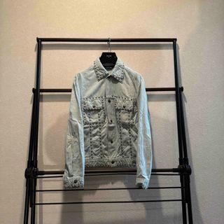 celine - STUDDED TRUCKER JACKET スタッズ　デニムジャケット