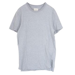 FEAR OF GOD フィアオブゴッド サイドスリット クルーネック 半袖 Tシャツ グレー系 L【中古】