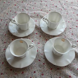 ノリタケ(Noritake)のNoritake スタジオコレクション カップ＆ソーサー 4客組(食器)