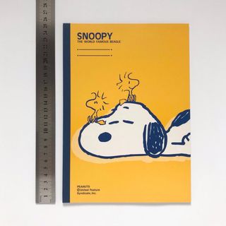 スヌーピー(SNOOPY)のスヌーピー  ノート（黄）　ホールマーク　コクヨ　ピーナッツ(ノート/メモ帳/ふせん)