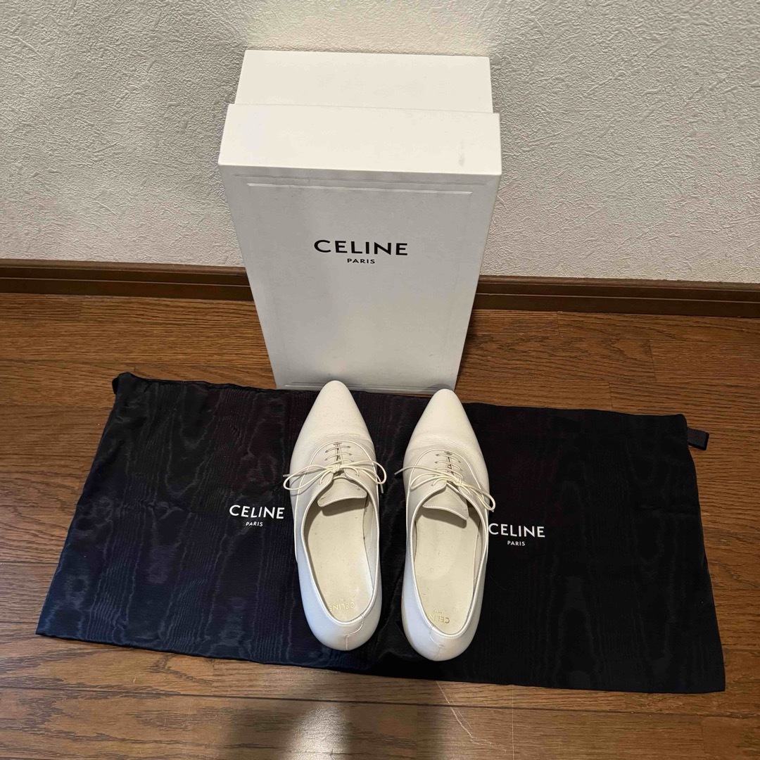 celine(セリーヌ)の20SS  CELINE JACNO  セリーヌ　ジャクノ　ホワイト　白 メンズの靴/シューズ(ドレス/ビジネス)の商品写真