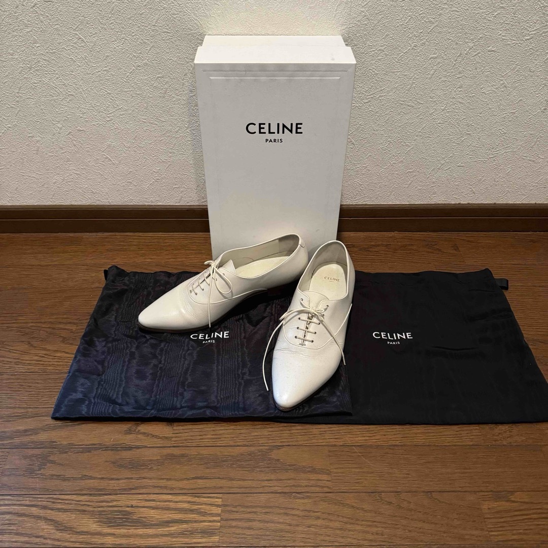 celine(セリーヌ)の20SS  CELINE JACNO  セリーヌ　ジャクノ　ホワイト　白 メンズの靴/シューズ(ドレス/ビジネス)の商品写真