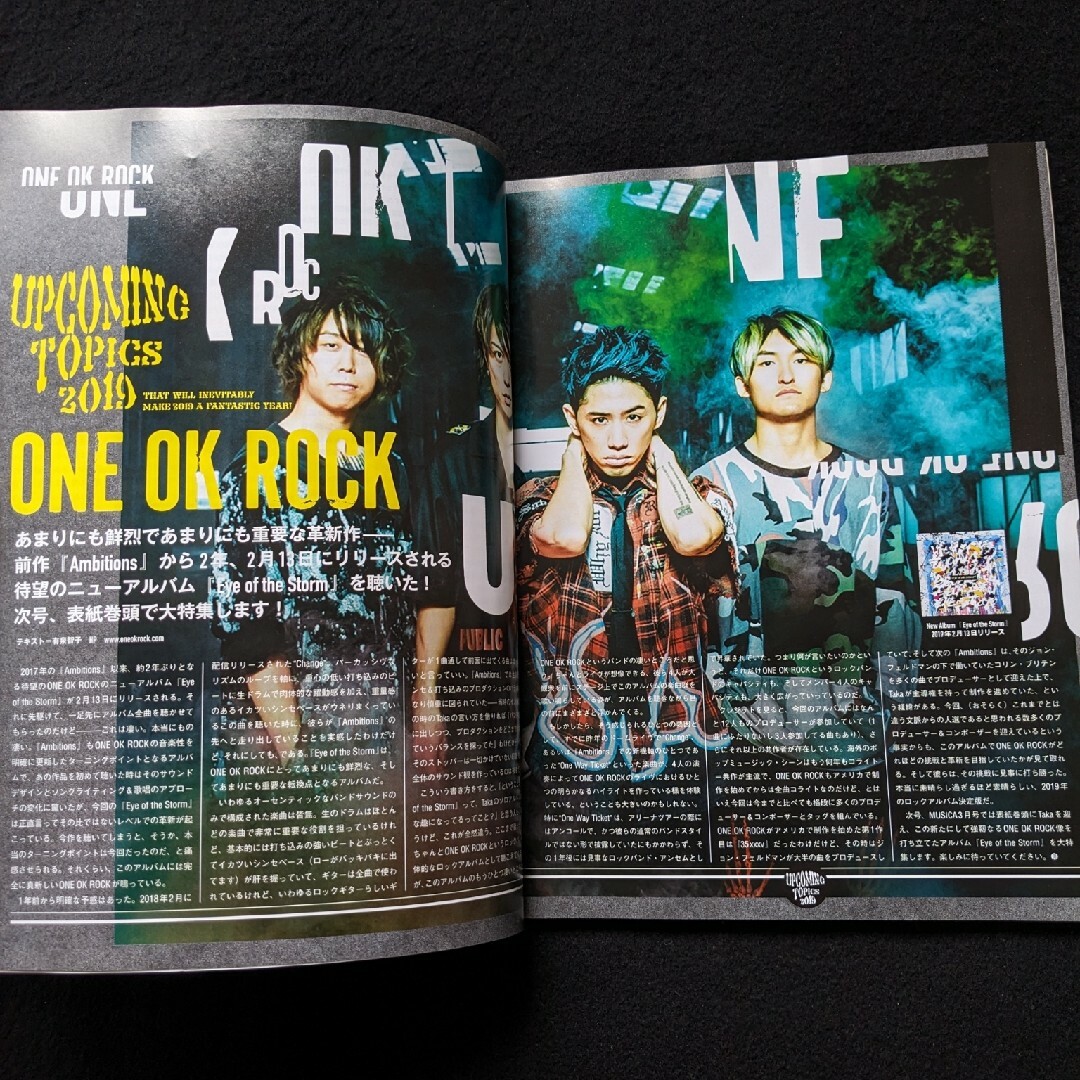 MUSICA 2019年2月　King Gnu Eve ハルカミライ　あいみょん エンタメ/ホビーの雑誌(音楽/芸能)の商品写真