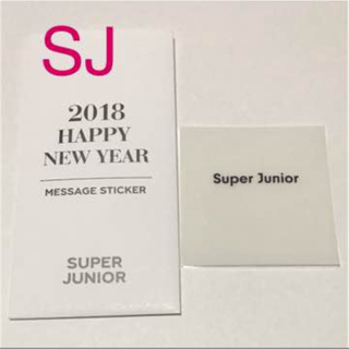 スーパージュニア(SUPER JUNIOR)のSUM ステッカー SUPER JUNIOR(アイドルグッズ)