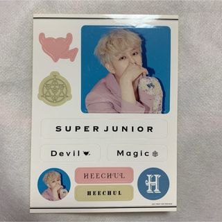 スーパージュニア(SUPER JUNIOR)のSUPERJUNIOR ヒチョル 会場特典 ステッカー(アイドルグッズ)