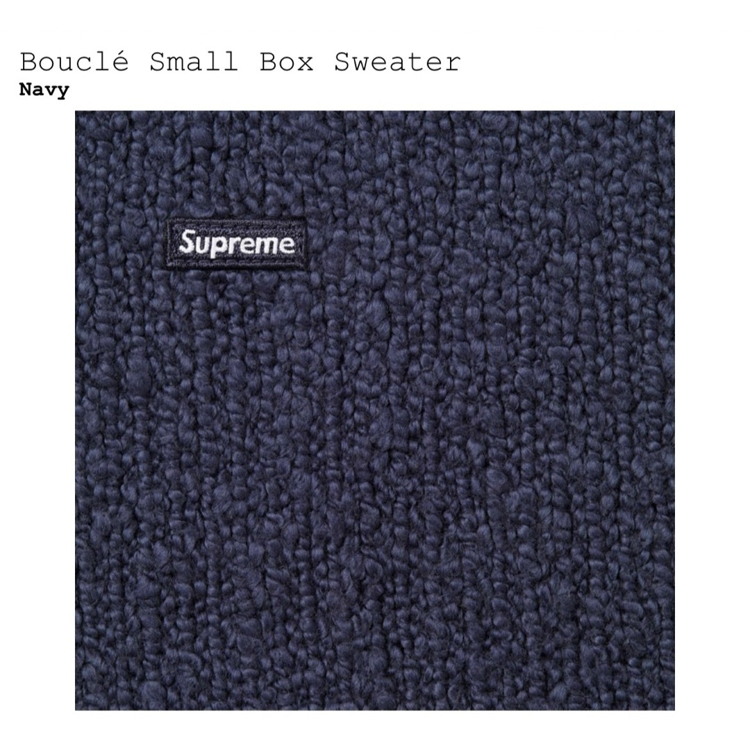 Supreme(シュプリーム)のSupreme Bouclé Small Box Sweater size L メンズのトップス(ニット/セーター)の商品写真