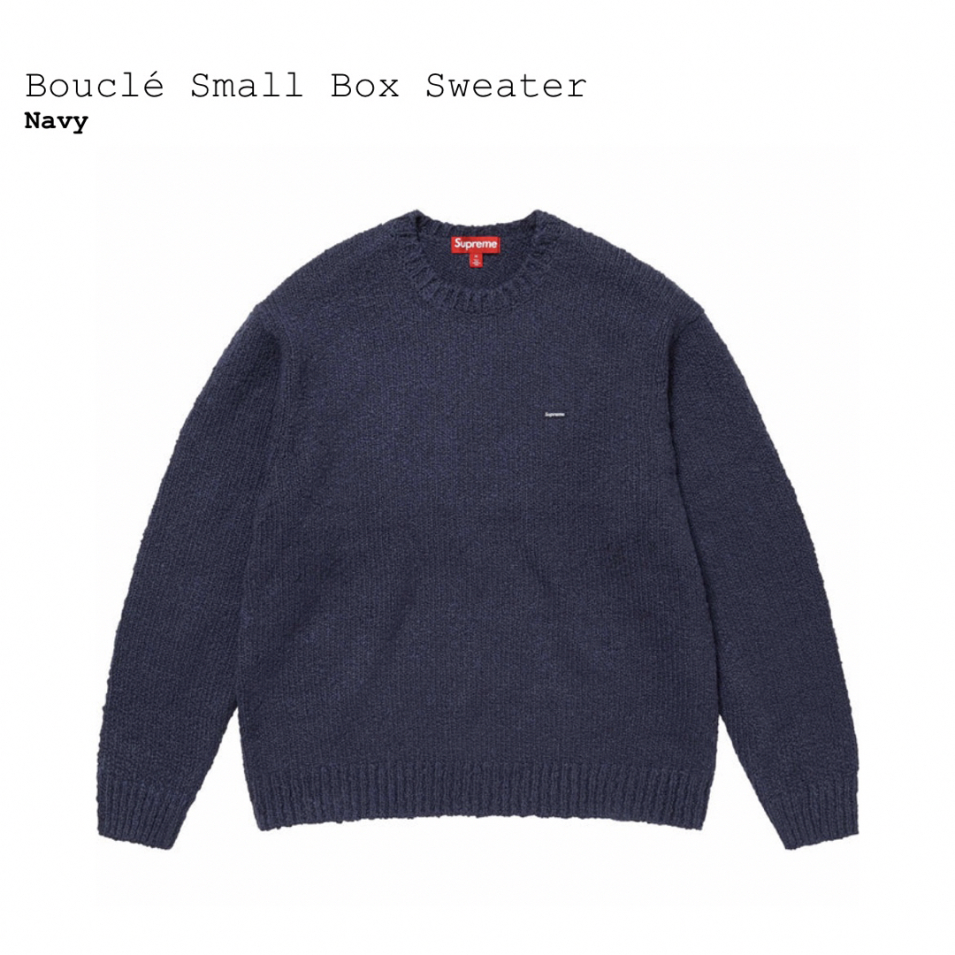 Supreme(シュプリーム)のSupreme Bouclé Small Box Sweater size L メンズのトップス(ニット/セーター)の商品写真