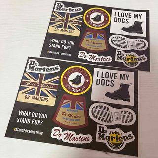 Dr.Martens ドクターマーチン ステッカー 缶バッジ ノベルティ