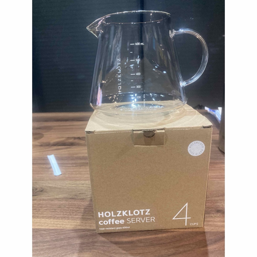 HARIO(ハリオ)のHOLZKLOTZ ホルツクロッツ　コーヒーサーバー600ml インテリア/住まい/日用品のキッチン/食器(容器)の商品写真