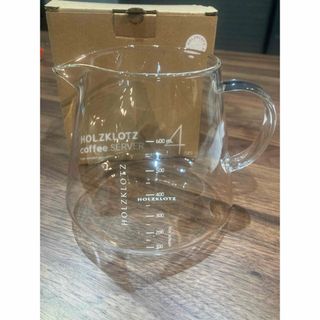 ハリオ(HARIO)のHOLZKLOTZ ホルツクロッツ　コーヒーサーバー600ml(容器)