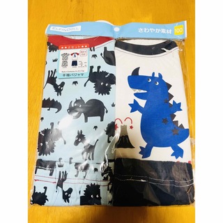 【新品未使用】子ども　パジャマ　100サイズ　2枚セット　西松屋　夏　半袖