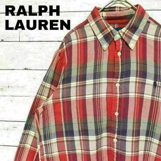 ラルフローレン(Ralph Lauren)のラルフローレン チェックBD長袖シャツ CLASSIC FIT ポニー刺繍99i(シャツ)