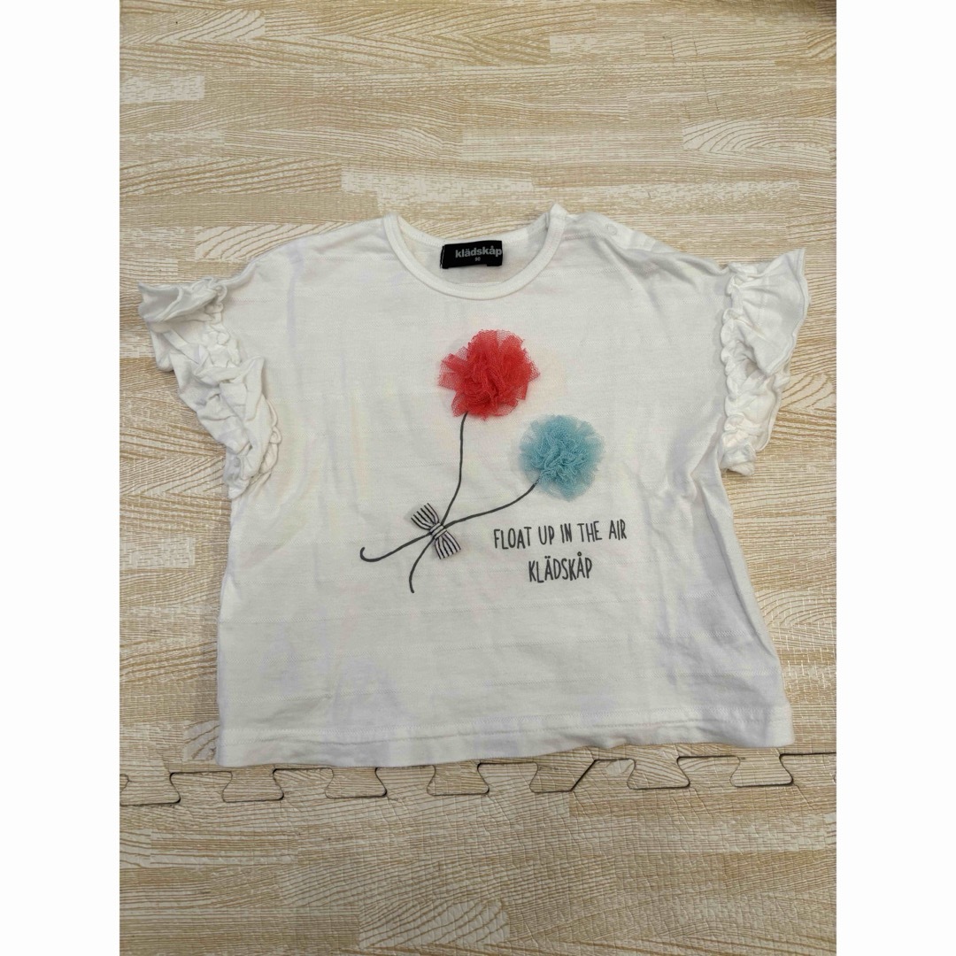 kladskap(クレードスコープ)のkladskap クレードスコープ  BeBe べべ Tシャツ まとめ売り 90 キッズ/ベビー/マタニティのキッズ服女の子用(90cm~)(Tシャツ/カットソー)の商品写真