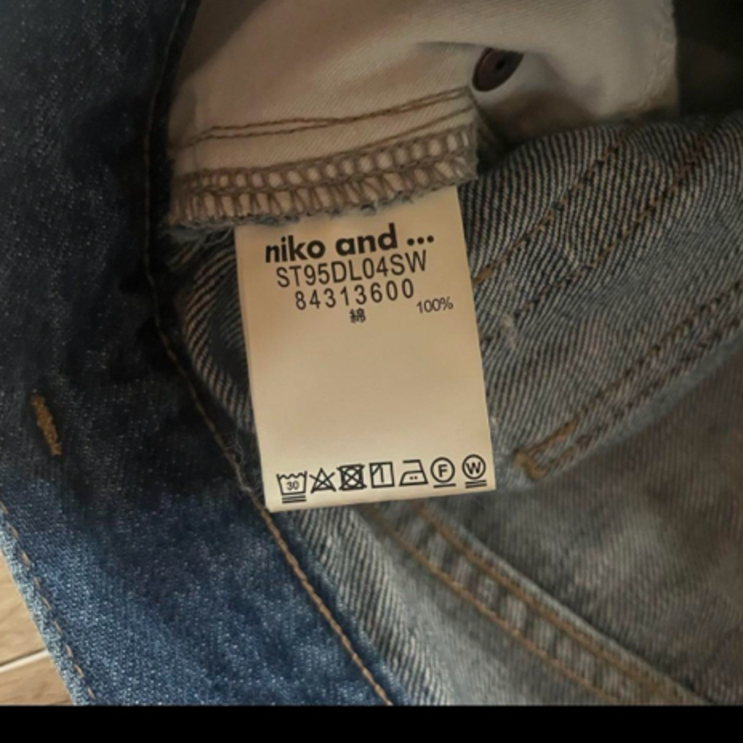niko and...(ニコアンド)のニコアンド　デニム レディースのパンツ(デニム/ジーンズ)の商品写真