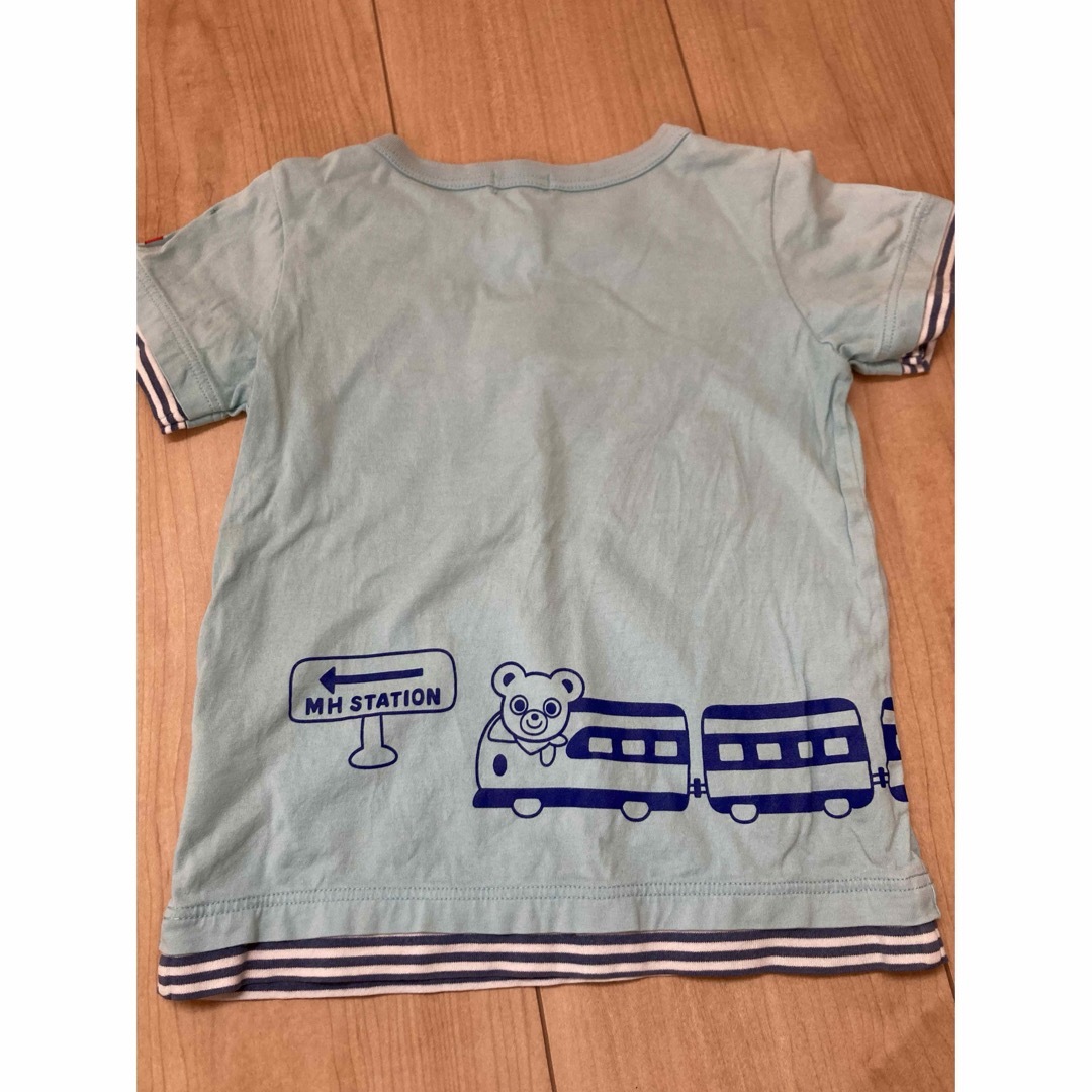 mikihouse(ミキハウス)のミキハウス　半袖Tシャツ　100センチ キッズ/ベビー/マタニティのキッズ服男の子用(90cm~)(Tシャツ/カットソー)の商品写真