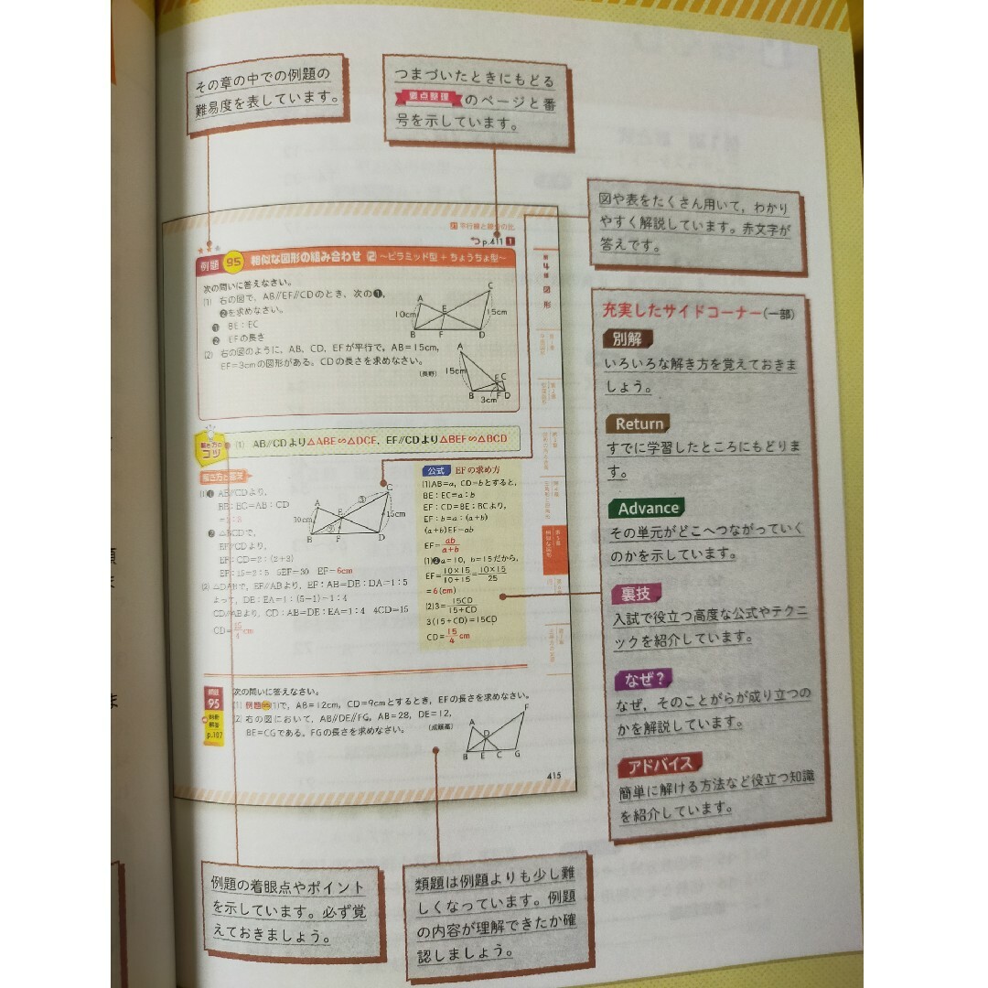 中学自由自在　数学 エンタメ/ホビーの本(語学/参考書)の商品写真