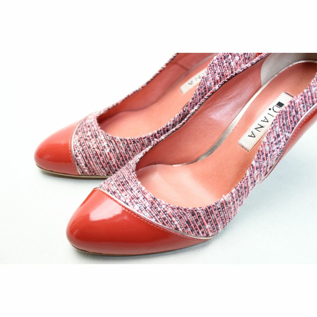 DIANA(ダイアナ)の新品♪DIANA ダイアナ 切り替えパンプス(22.5ｃｍ) レディースの靴/シューズ(ハイヒール/パンプス)の商品写真