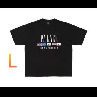 パレス(PALACE)のpalace gap ヘビージャージー tシャツ 黒(Tシャツ/カットソー(半袖/袖なし))