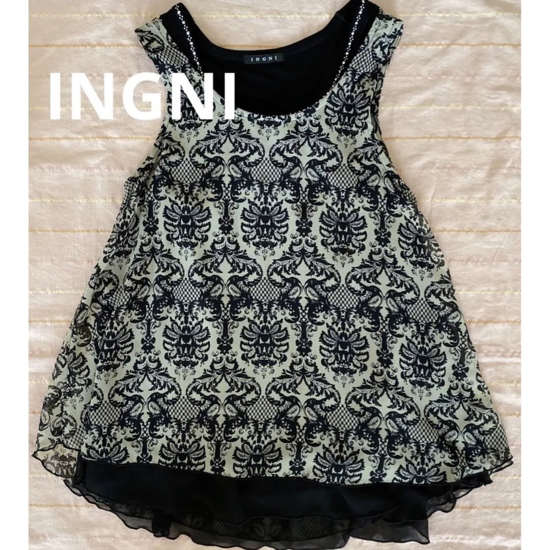 INGNI(イング)のINGNI  イング　チュニック　タンクトップ　　Mサイズ レディースのトップス(タンクトップ)の商品写真