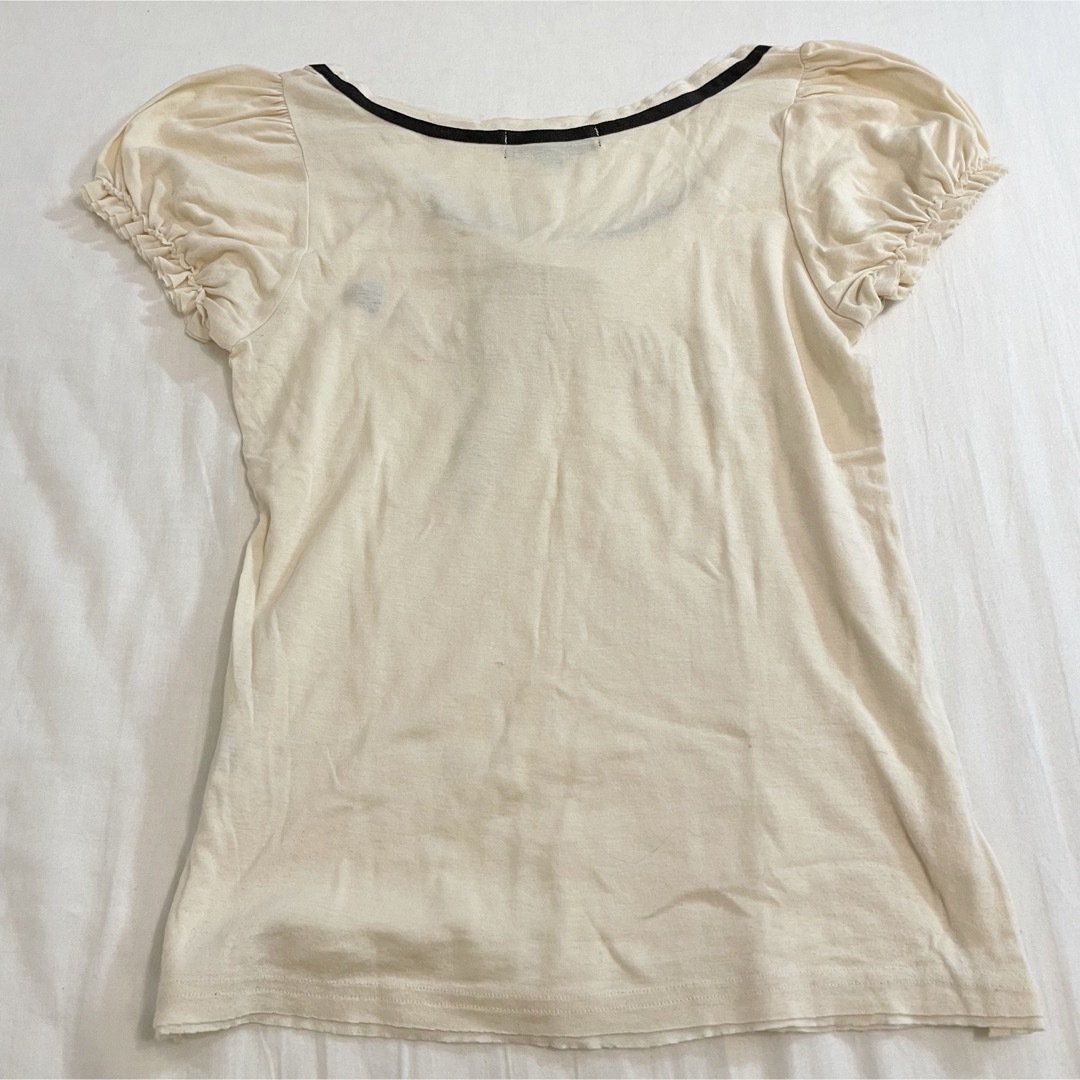 JILLSTUART(ジルスチュアート)のジルスチュアート　ロゴ刺繍Tシャツ レディースのトップス(Tシャツ(半袖/袖なし))の商品写真