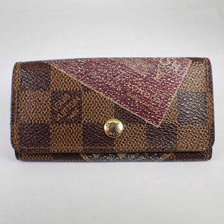 ルイヴィトン(LOUIS VUITTON)のルイヴィトン ダミエラベルコレクション 4連キーケース [b34-89］(キーケース)