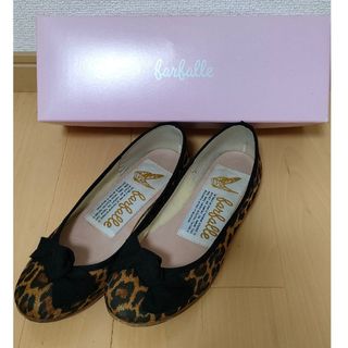 farfalle ファルファーレ　バレエシューズ　34　leopard ヒョウ(バレエシューズ)